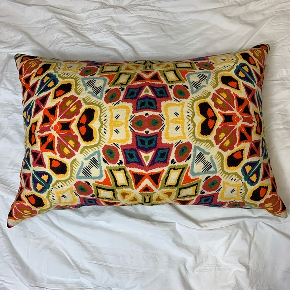 StoreHouse Bedding Store House Linen Blend Oblong Throw Pillow Boho